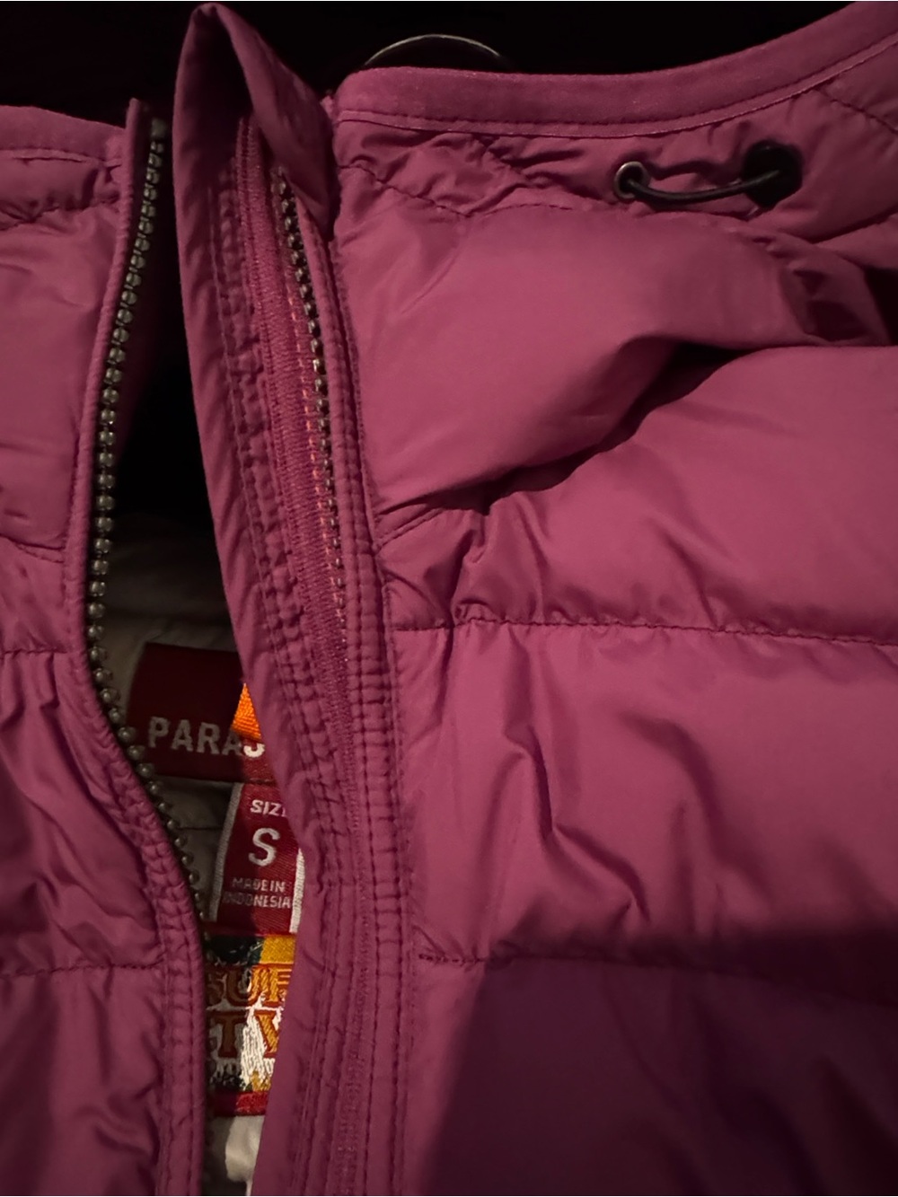 Parajumpers Women's Lightweight Quilted duckdown hooded Puffer Jacket - Picture 5 of 10